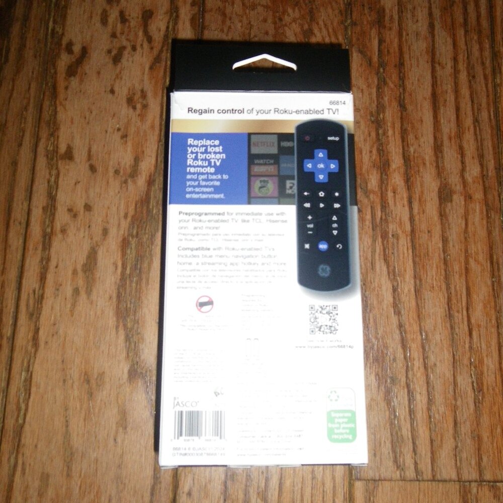 UltraPro Roku TV Replacement Remote for Roku TV's - Picture 2 of 2